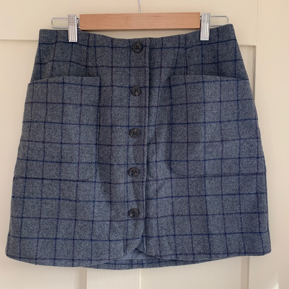 Madewell Wool Skirt